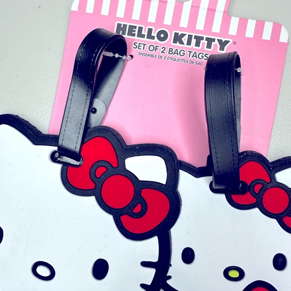 Hello Kitty Luggage Tags - Set of 2 - Picture 2 of 4